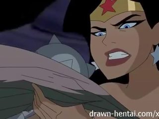Justice league hentai - δυο νεοσσών για batman καβλί